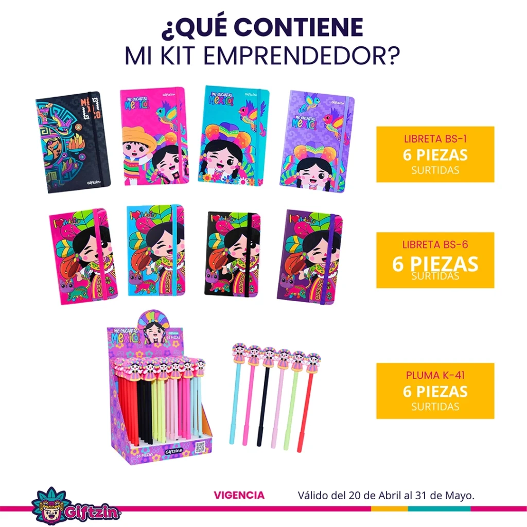 KIT EMPRENDEDOR $399.00 DE SOUVENIRS