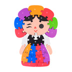 12pz ROMPECABEZAS MUÑECA W-84