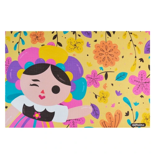 mantel muñeca amarillo 2 Giftzin